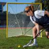 Champion Sports Lacrosse Goal Net – 4mm Official Size White Nylon Net Replacement (Pack of 2)