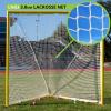 Champion Sports Lacrosse Goal Nets: Official Size Nylon Net Replacement – Multiple Styles(2mm  2 pack)