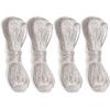 Champion Sports Lacrosse Goal Nets: Official Size Nylon Net Replacement – Multiple Styles(5mm  2 pack)