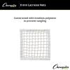 Champion Sports Lacrosse Goal Nets: Official Size Nylon Net Replacement – Multiple Styles(8mm  2 pack)
