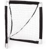Champion Sports Mini Lacrosse Goal: Kids Gear Backyard Shooting Practice Net Black, 8.3