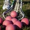 Champion Sports Sponge Lacrosse Balls: Soft Touch for Professional, College and Grade School Indoor Outdoor Training and Practice – 12 Pack, Pink-Sponge(Pack of 12)