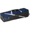 Champion Sports Lacrosse Equipment Bag – Heavy-Duty Nylon, Stick Compartment, Waterproof Bottom, Adjustable Strap, 44x15x13in(Navy)