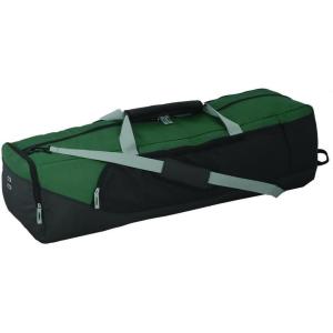 Champion Sports Lacrosse Equipment Bag – Heavy-Duty Nylon, Stick Compartment, Waterproof Bottom, Adjustable Strap, 44x15x13in(Green)