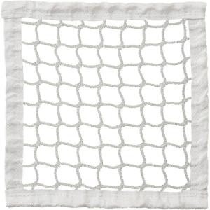Champion Sports Lacrosse Goal Net – 4mm Official Size White Nylon Net Replacement (Pack of 2)