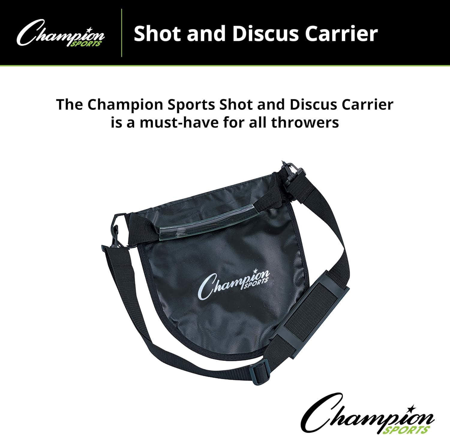 image:imageChampion Sports Iron Shot Put Durable Track amp Field Training Shot Multiple Weights for Youth HS amp Collegiate AthletesShot Put Carrier W Shoulder Strap