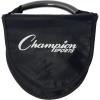 Champion Sports Iron Shot Put – Durable Track & Field Training Shot, Multiple Weights for Youth, HS & Collegiate Athletes(Shot Put Carrier W/ Shoulder Strap)