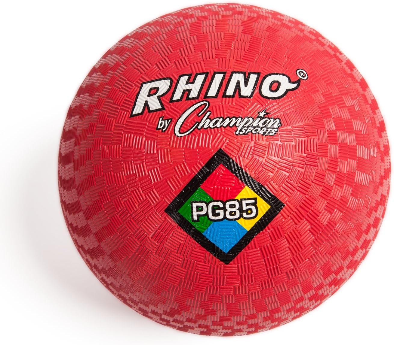 image:imageChampion Sports Rhino Playground Balls85 Assorted Colors 6 Set with Bag and Pump