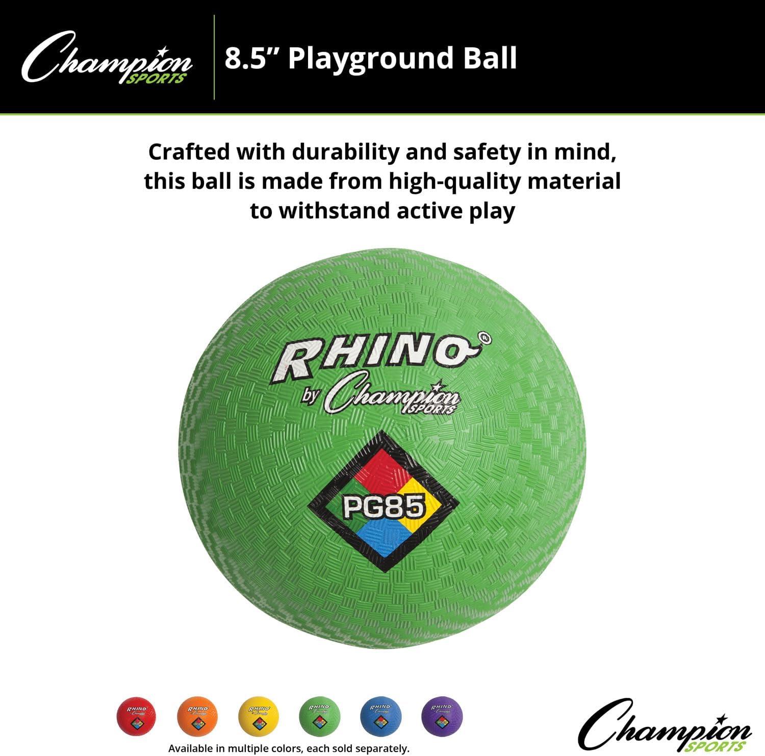 image:imageChampion Sports Rhino Playground Balls85 Green Single