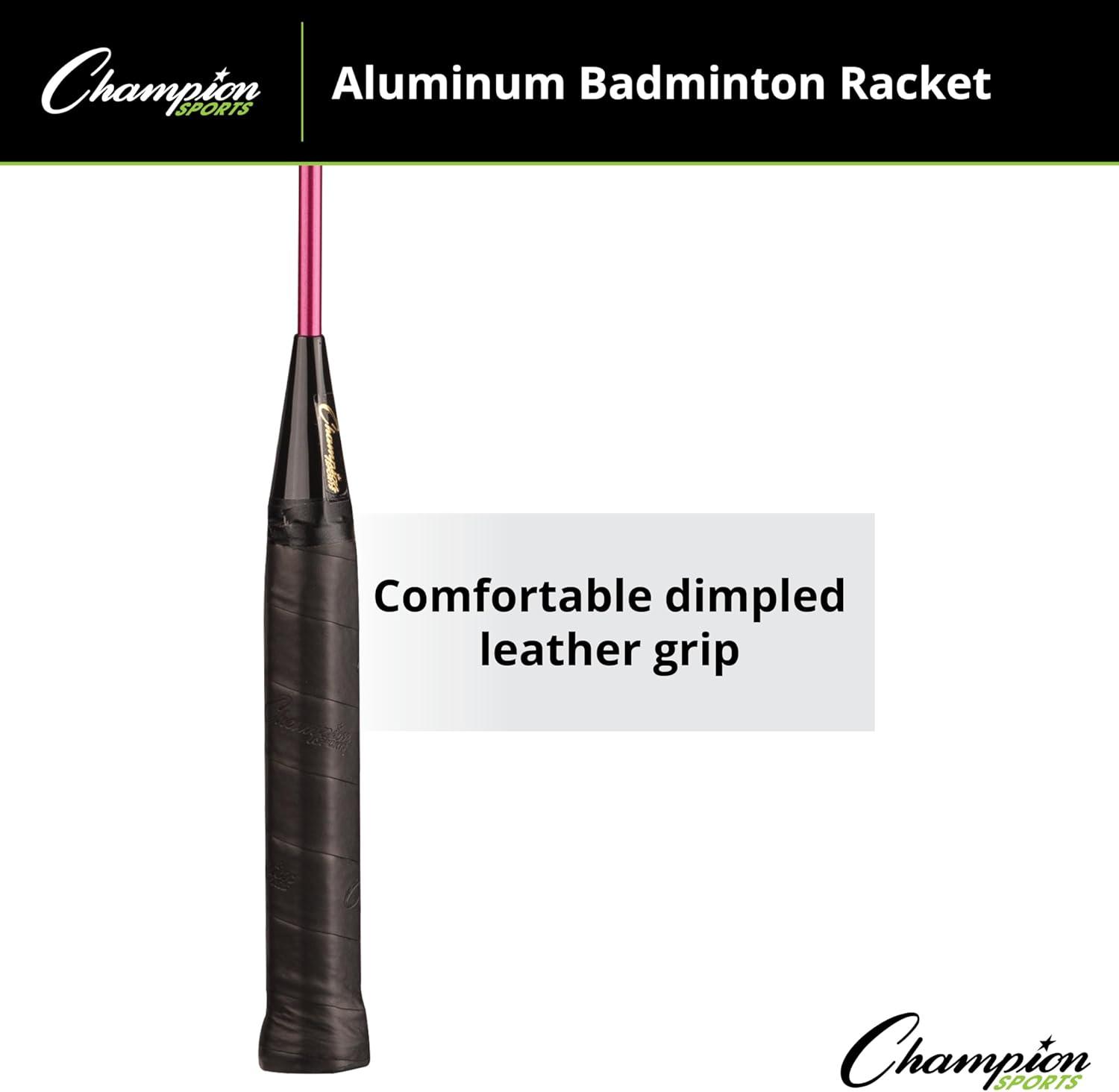 image:imageChampion SportsChampion Sports Aluminum Double Shaft Badminton RacketRed