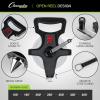 Champion Sports Open Reel Measuring Tapes – Durable Hand Crank with Metal Spike, Dual-Sided Feet & Meters, Perfect for Track & Field and Long Jump, 400 Feet/120 Meters(250 Feet/75 Meters)