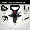 Champion Sports Open Reel Measuring Tapes – Durable Hand Crank with Metal Spike, Dual-Sided Feet & Meters, Perfect for Track & Field and Long Jump, 400 Feet/120 Meters(60 m)