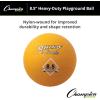 Champion Sports Rhino Playground Balls(8.5″ Heavy Duty Yellow (Single))