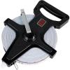 Champion Sports Open Reel Measuring Tapes – Durable Hand Crank with Metal Spike, Dual-Sided Feet & Meters, Perfect for Track & Field and Long Jump, 400 Feet/120 Meters(60 m)