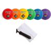 Champion Sports Rhino Playground Balls(8.5″ Assorted Colors (6 Set with Bag and Pump))