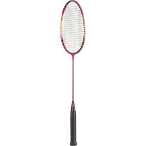 Champion SportsChampion Sports Aluminum Double Shaft Badminton Racket(Red)
