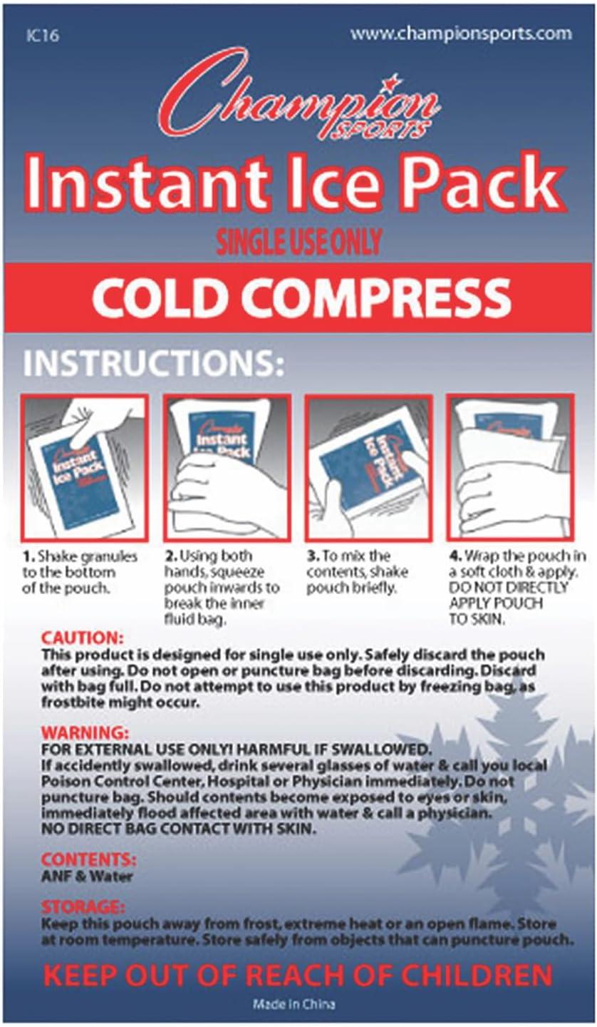 image:imageChampion Sports Instant Cold Compresscase of 16