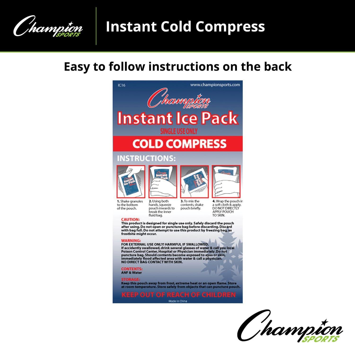 image:imageChampion Sports Instant Cold Compresscase of 16