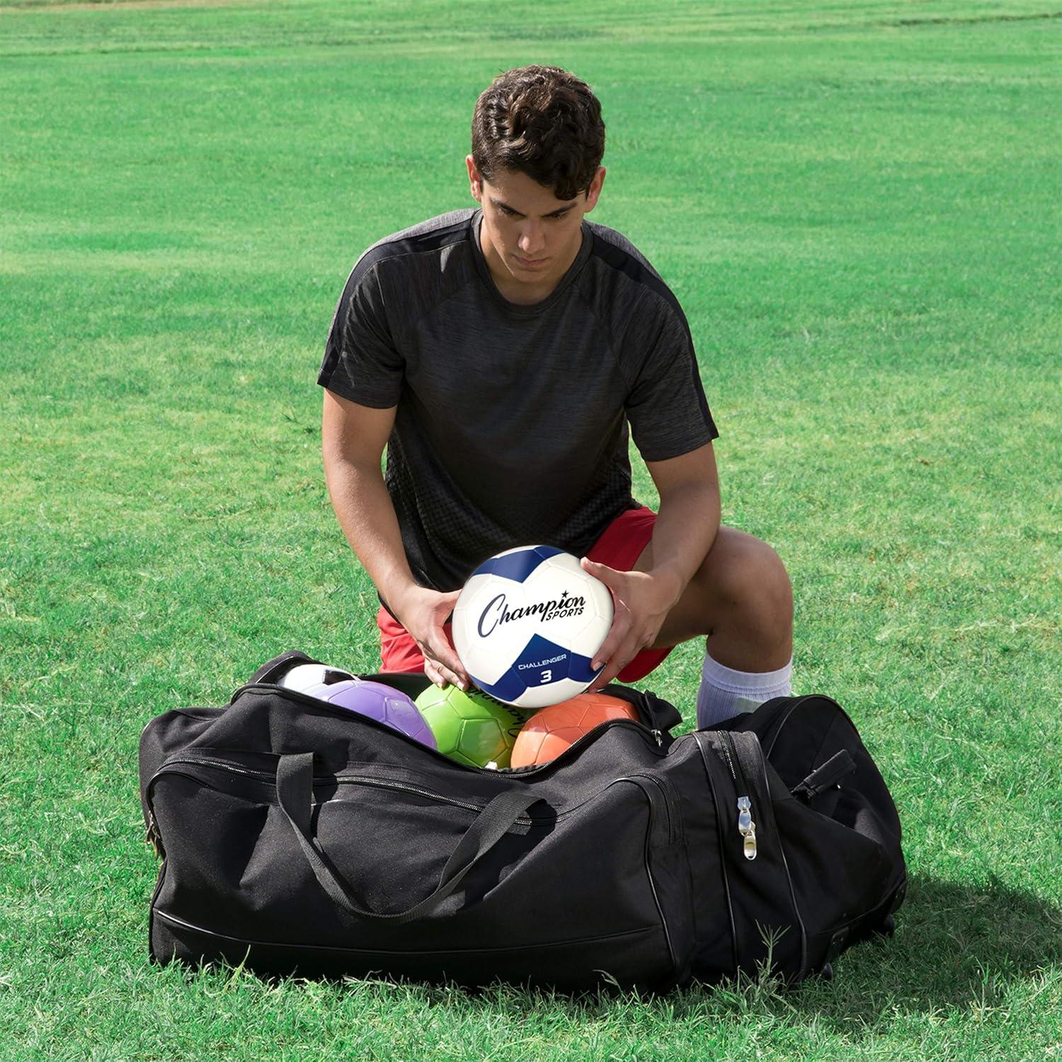 image:imageChampion Sports Wheeled Equipment Bag Large Rolling Sports Gear Bag for Baseball Football amp Travel