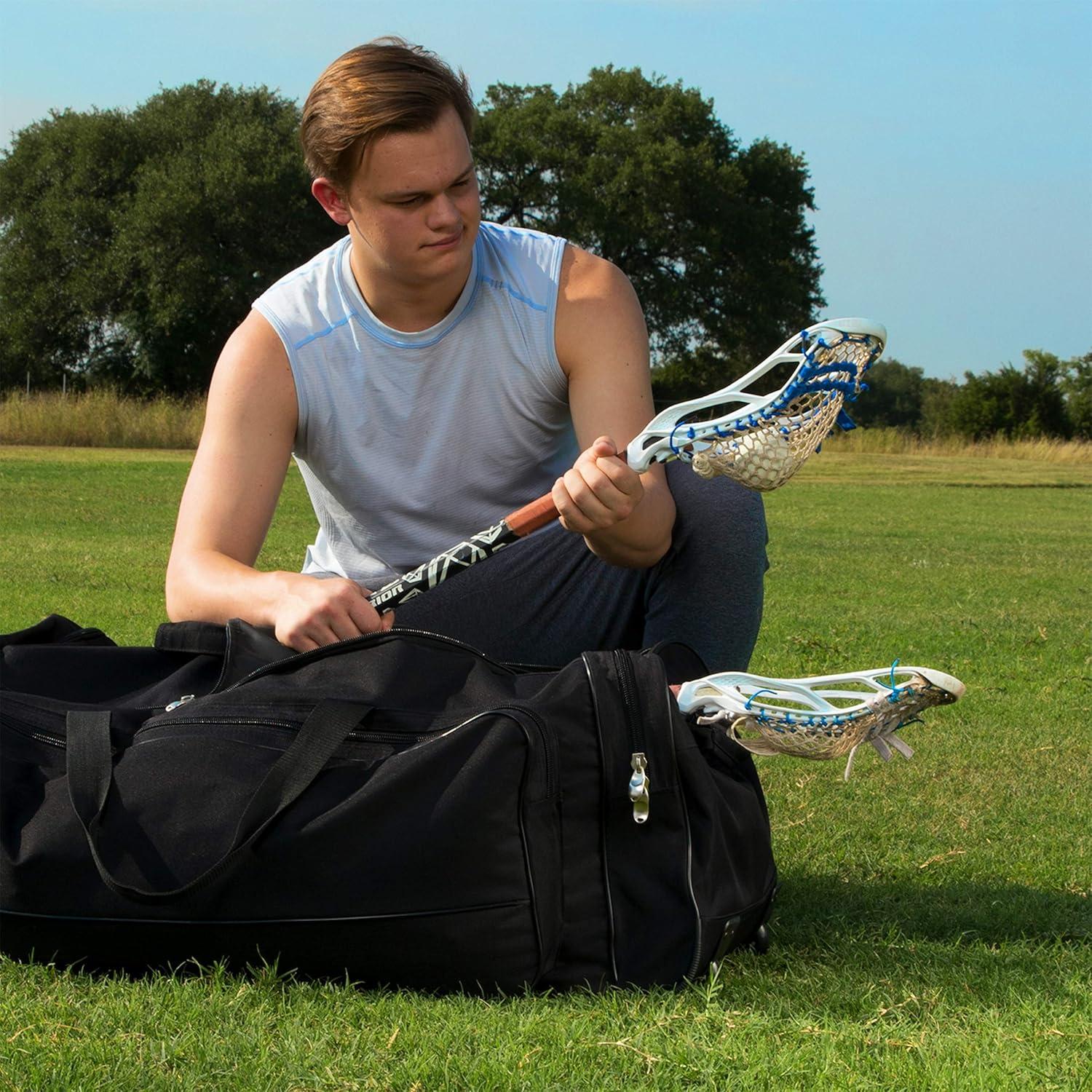 image:imageChampion Sports Wheeled Equipment Bag Large Rolling Sports Gear Bag for Baseball Football amp Travel