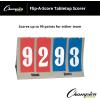Champion Sports FAS4 Flip A Score Tabletop Scorer, 5″ Numbers