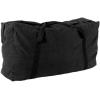Champion Sports Oversized Canvas Duffle Bag – Heavy-Duty Travel & Gym Bag for Sports Equipment, Gear, or Weekend Trips, Black(42″L x 13″D x 16″H)
