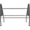 Champion Sports Steel Frame Rolling Basketball Storage Cart – Multiple Styles(15 Basketball Capacity (Black))