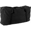 Champion Sports Oversized Canvas Duffle Bag – Heavy-Duty Travel & Gym Bag for Sports Equipment, Gear, or Weekend Trips, Black(42″L x 13″D x 16″H)