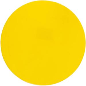 Champion Sports Round Poly Spot Markers for Sports, Activities, and Social Distancing – 10-inch, Set of 12 – Yellow
