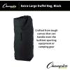 Champion Sports 22 Oz. Top Loading XLarge Canvas Duffel Bag with Strap and Carry Handle