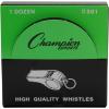 Champion Sports Medium Weight Metal Whistle