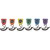 Champion Sports Stopwatch Timer Set: Waterproof, Handheld Digital Clock Sport Stopwatches with Large Display for Kids or Coach – Bright Colored 6 Pack(Bright Colors Assorted)