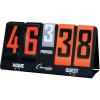 Champion Sports Deluxe Flip-A-Score Board/Timer, One Size, Bold Orange
