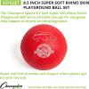Champion Sports Rhino Skin Soft Inflateable Playground Ball Set(Assorted Colors (8.5″ Set))