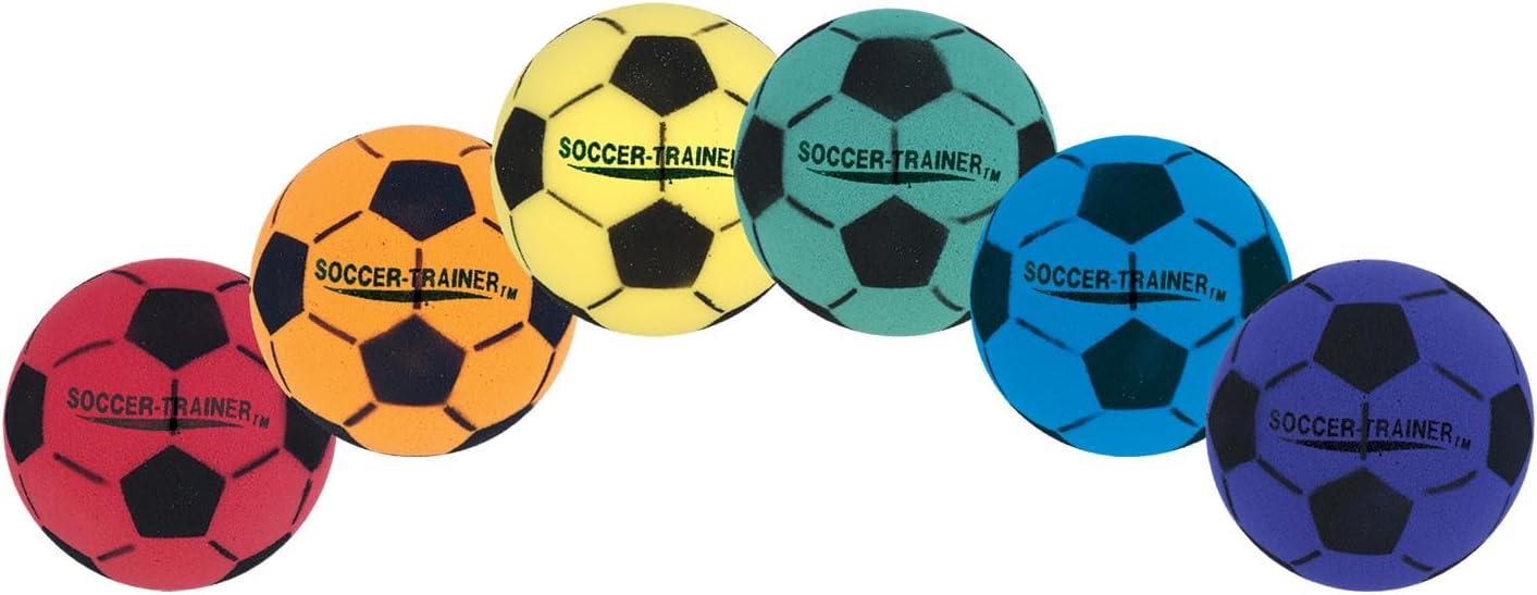 image:imageChampion Sports 8 Inch Ultra Foam Soccer Balls Set of 6 Assorted Colors