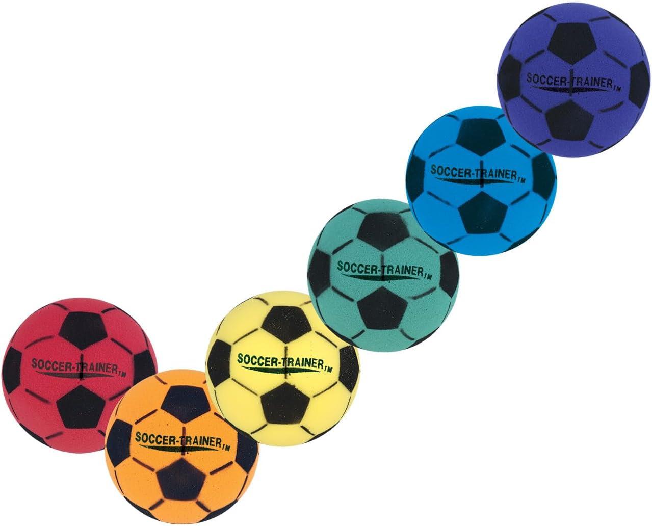 image:imageChampion Sports 8 Inch Ultra Foam Soccer Balls Set of 6 Assorted Colors