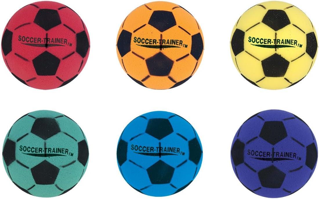 image:imageChampion Sports 8 Inch Ultra Foam Soccer Balls Set of 6 Assorted Colors