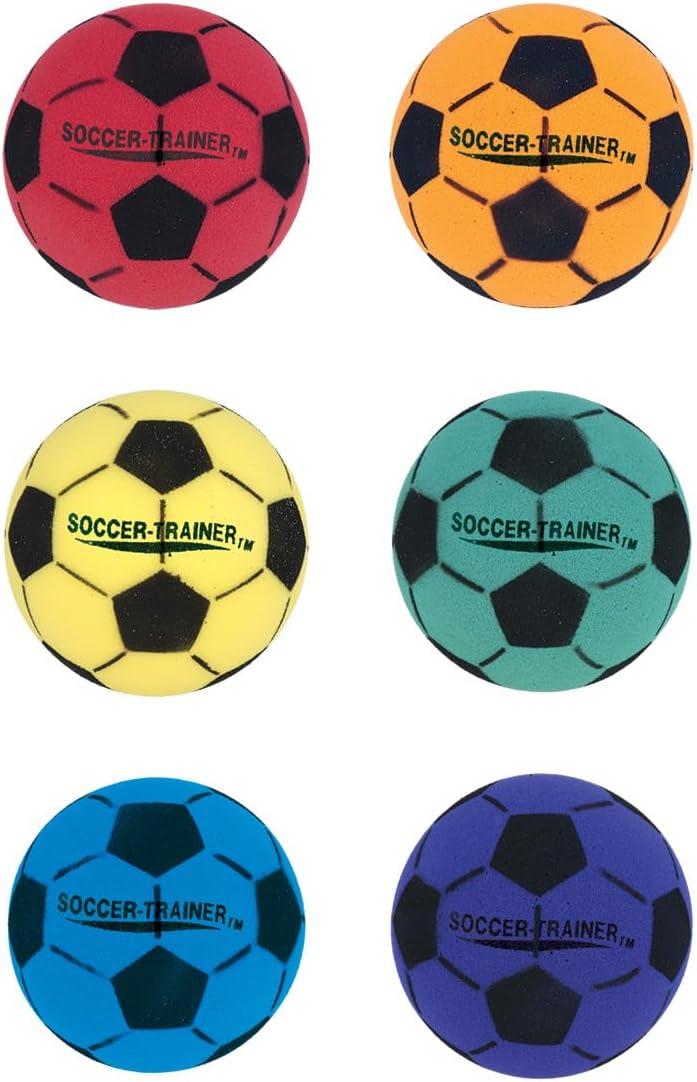 image:imageChampion Sports 8 Inch Ultra Foam Soccer Balls Set of 6 Assorted Colors
