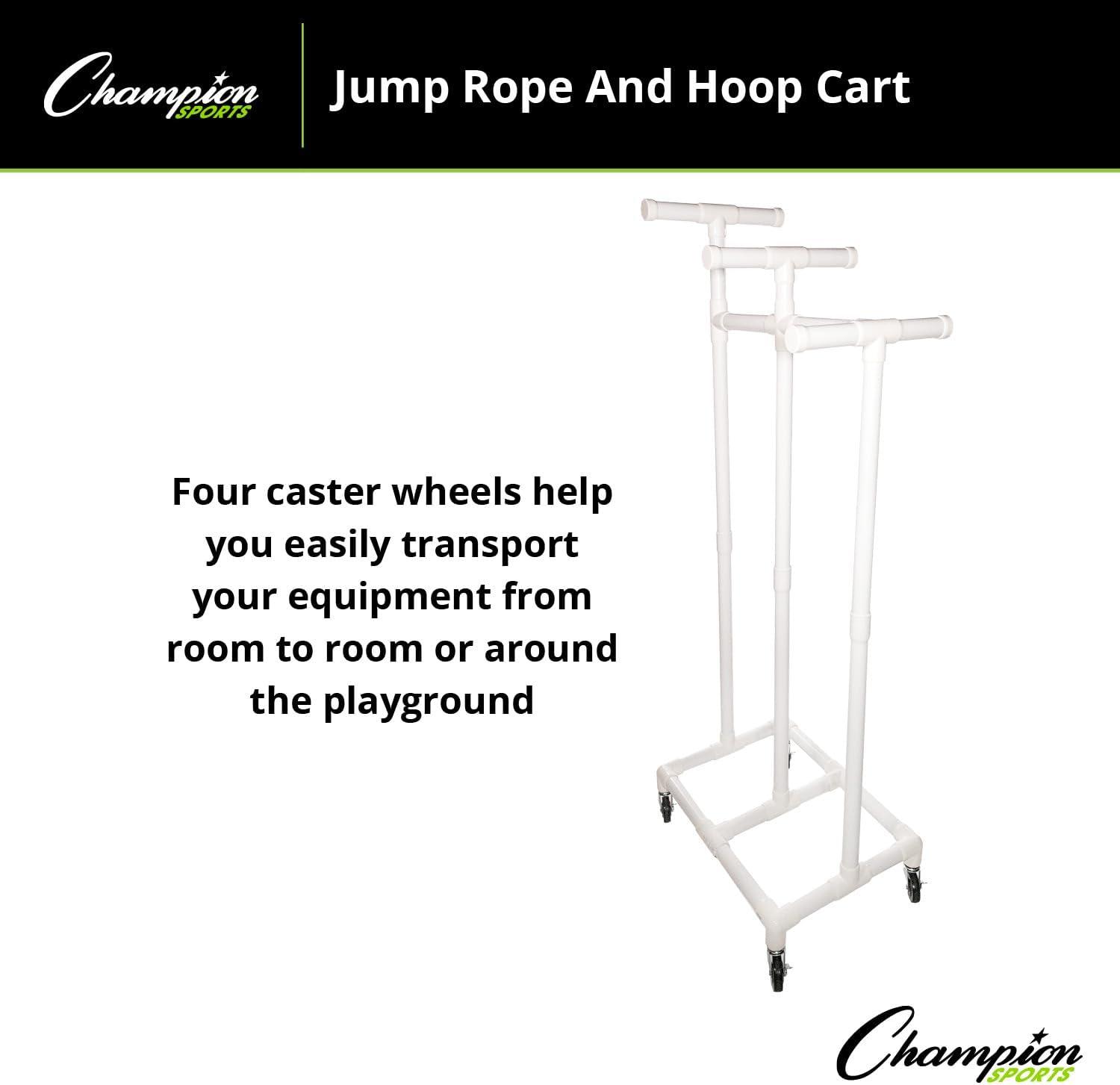 image:imageChampion Sports Durable Plastic Hoop Cart