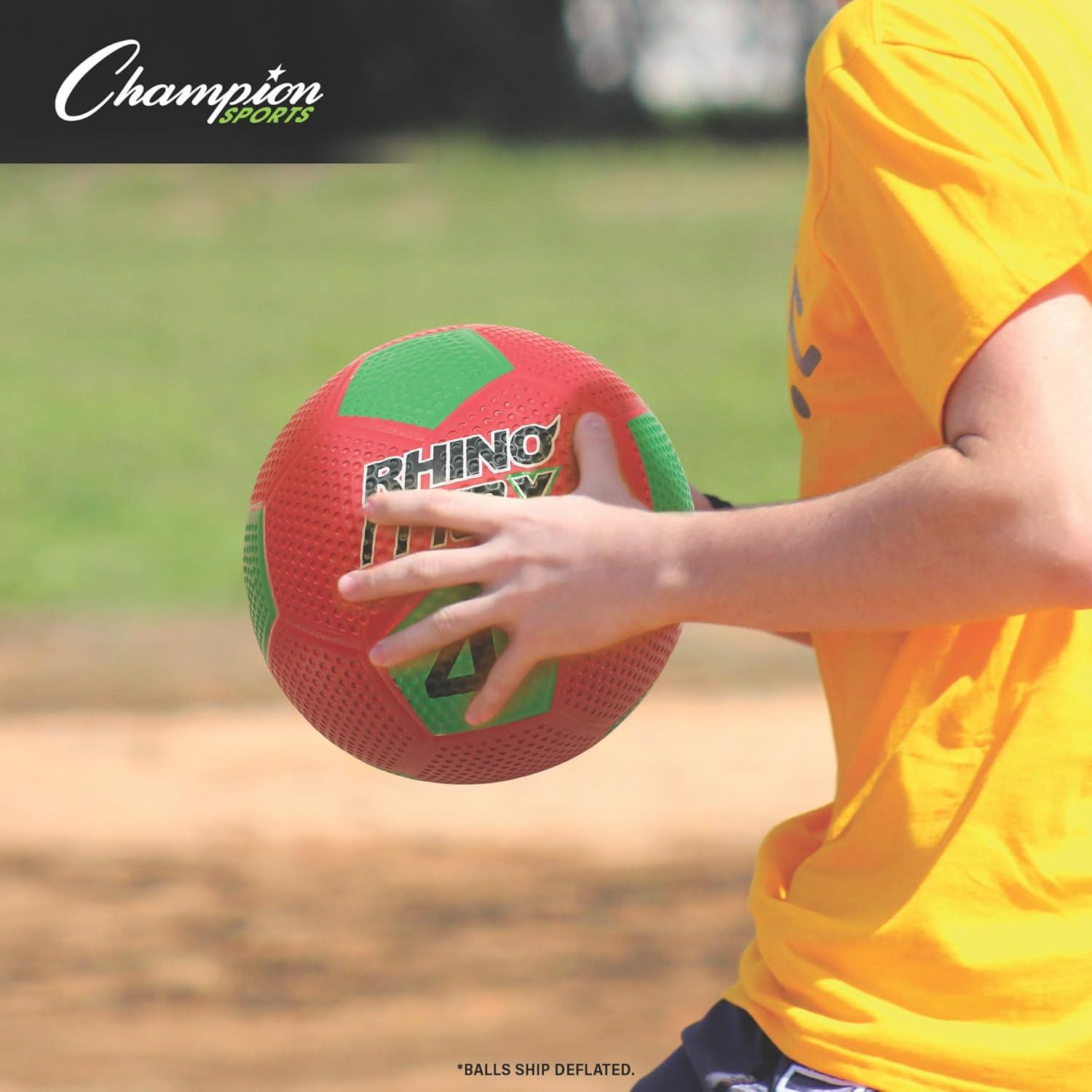 image:imageChampion Sports Rhino Max Playground Ball Sets Available in Mulitple Activity StylesSoccer Playground Ball Set