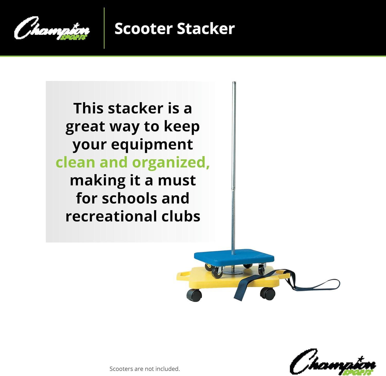 image:imageChampion Sports Scooter Stacker Yellow