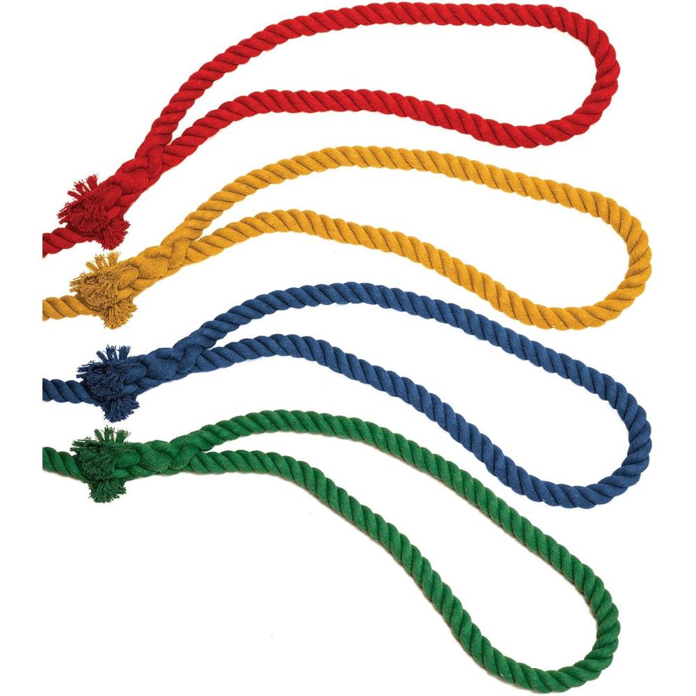 image:imageChampion Sports Tug of War Ropes Multiple Styles50 Feet 4 Way RedYellowBlueGreen