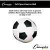 Champion Sports 8 Inch Soft Sport Soccer Ball(7″)