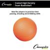 Champion Sports Coated High Density Foam Basketball, Orange