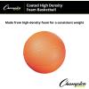 Champion Sports Coated High Density Foam Basketball, Orange