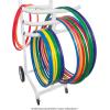 Champion Sports Heavy-Duty Plastic Hoop Cart