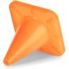 Champion Sports High Visibility Flexible Vinyl Cones for Sports Training, Agility Drills, Field & Gym Marking Sets(Orange)