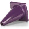 Champion Sports High Visibility Flexible Vinyl Cones for Sports Training, Agility Drills, Field & Gym Marking Sets(Purple)