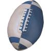 Champion Sports Soft Foam Mini Football, Blue/White, 8″