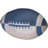 Champion Sports Soft Foam Mini Football, Blue/White, 8″